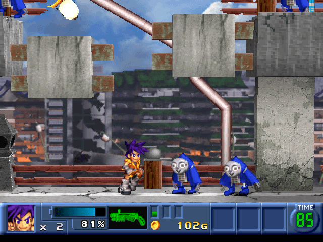 Goemon: Shin Sedai Shuumei screenshot 3 for Playstation